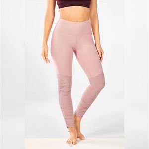 Fabletics Mauve Ruched Leggings